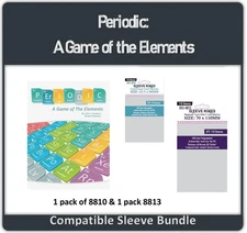 "Periodic: A Game Of The Elements" Compatible Sleeve Bundle (8810 X 1 + 8813 x 1