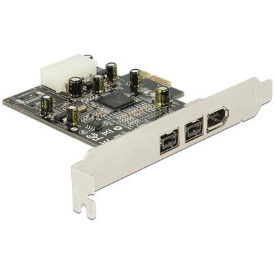 DELOCK PCI Express Firewire 800/400 2x Firewire B + 1x Firewire A