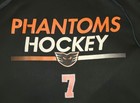 Lehigh Valley Phantoms Player Issued Hoodie Ben Meehan #7 Size Large — photo 2