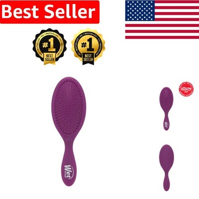 Detangler Hair Brush - Purple Frost, Effortless Detangling for All Hair