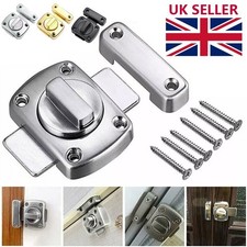 Lock Alloys Bathroom Door Toilet Turn Rotate Twist Bolt Privacy Catch Latch