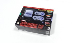 Super Nintendo Entertainment System SNES Classic Edition Complete In Box CIB