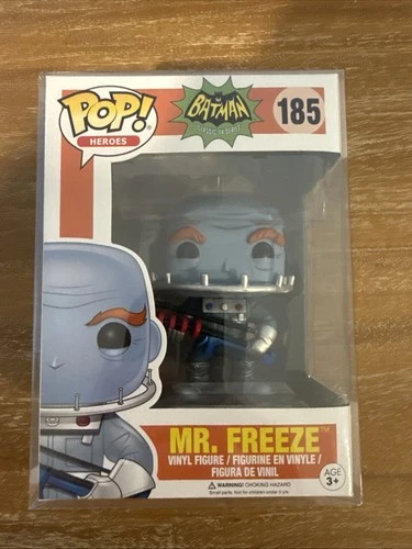 Funko Pop! Vinyl Hero’s Batman Classic TV Series Mr. Freeze #185 In Protector