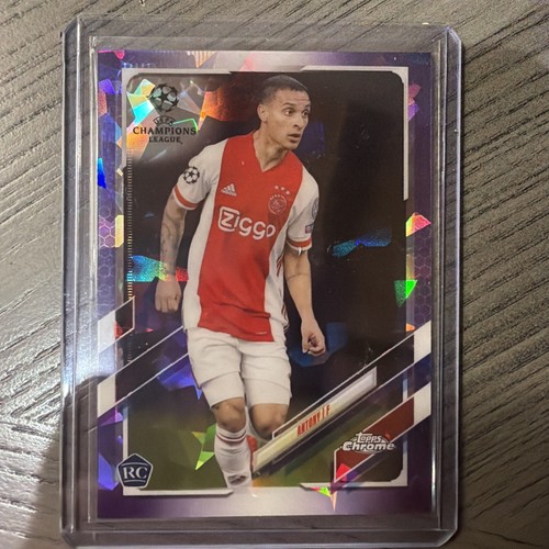 Antony [Purple] #87 2020 Topps Chrome UEFA Champions League Sapphire card