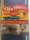 1969 Hot Wheels Redline Original Orange Peeping Bomb W/Button On Card!