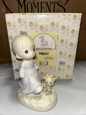 Precious Moments  Figurine Girl 1994  Walk In The Sonshine  #524212 In Box