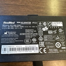 Genuine ResMed 90W Power Supply AC Adapter Model 370001 IP22 CPAP Airsense 10