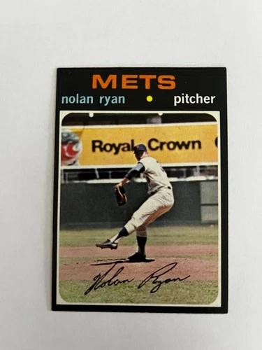 1971 Topps Nolan Ryan #513  EX-MT New York Mets HOF Vintage Card
