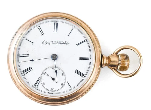 1889 Elgin Grade: G.M. Wheeler Size 18, Jewels 15 Sidewinder Pocket Watch.
