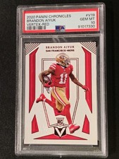 2020 Panini Chronicles Vertex-Red #V-19 Brandon Aiyuk RC #127/199 🔥 49ers 