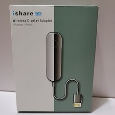 1080P iShare iOS Wireless Display Adapter, Streaming Device for iPhone to TV