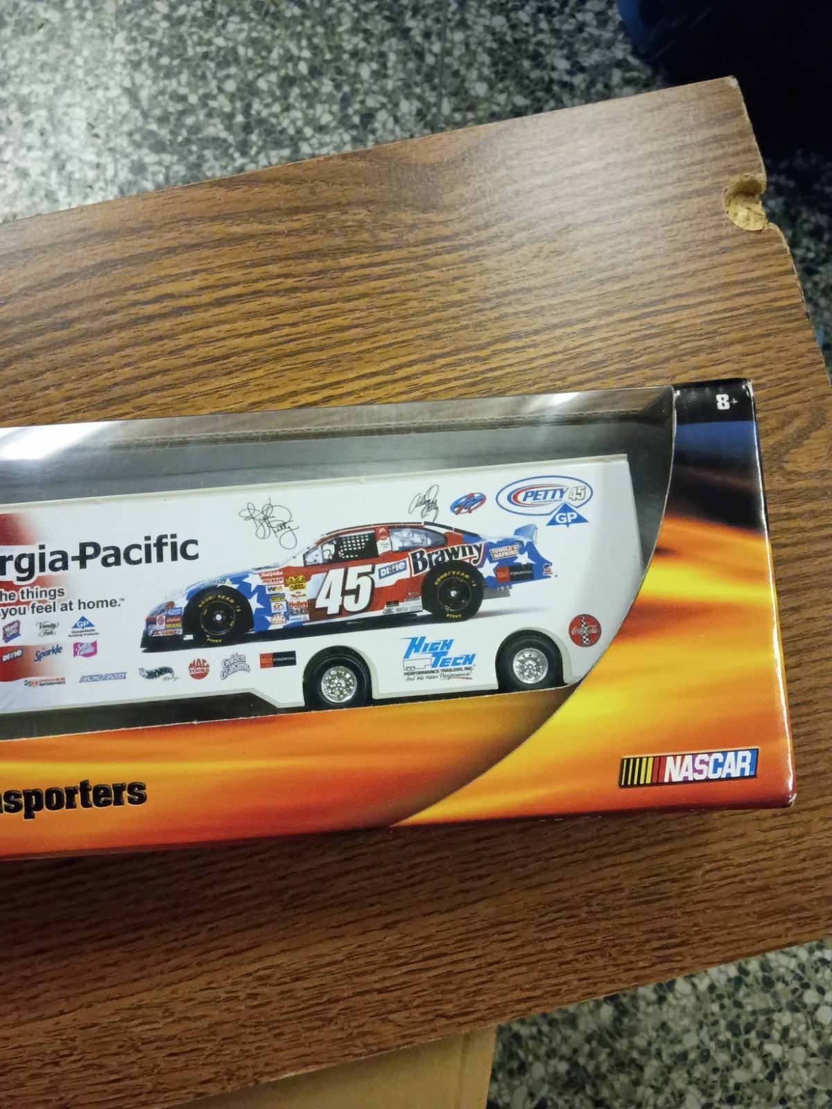 Kyle Petty- Die Cast Racing Car Signed
