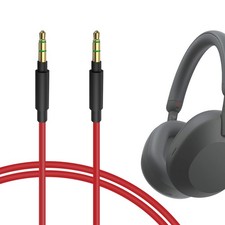 Geekria Audio Cable for Sony 1000XM6 1000XM5 H800 XB920N 1000XM4 inzoneh5 4 ft 