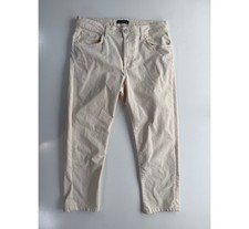 MONFRERE Brando Slim Stretch Jean Mens 33x24.5 Vin Blanc Japanese Denim USA Made
