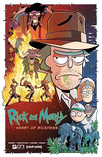 RICK AND MORTY HEART OF RICKNESS GRAPHIC NOVEL Paperback Collects 4 Part Series - Image 6