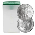 Roll of 20 - 2005 $1 American Silver Eagle 1 oz BU