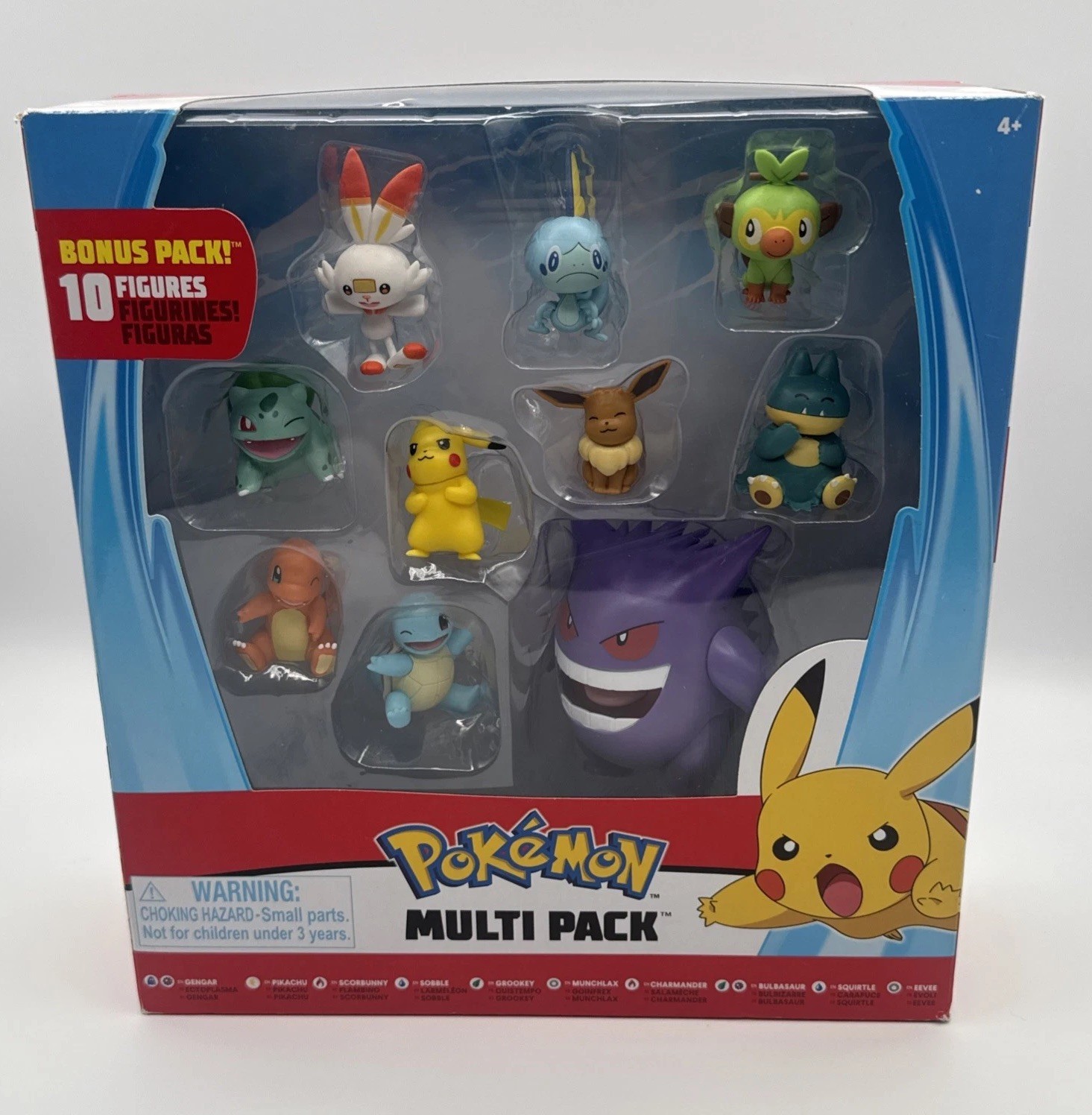 Pokemon Battle Figures - Pack Of 10 Gengar And More!