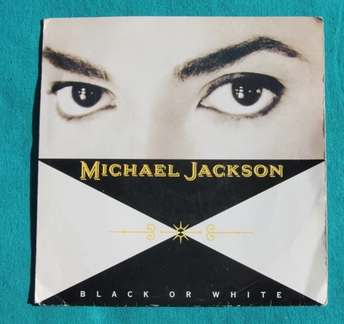 Michael Jackson - Black or White- 7" 45rpm single - EPIC - 1991