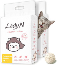 Cat Attract Tofu Litter - Natural Pheromones for Easy Litter Box Training 18Lb