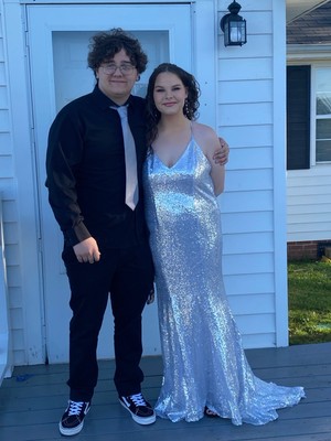 Silver Backless Prom Dress | eBay