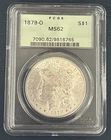 1879-O Morgan Silver Dollar - PCGS OGH - Certificate # 9816765