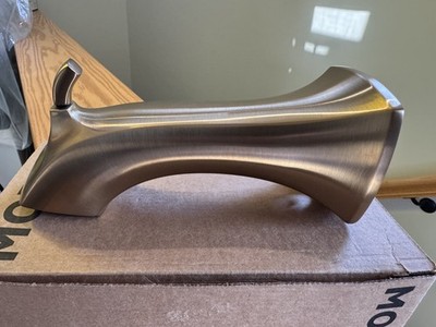 Moen 161955BG Voss 1/2-Inch Slip Fit Connection Diverter Tub Spout, Brushed Gold