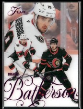 2025-26 UD Flair Hockey Drake Batherson Image C Variant #/199 #92