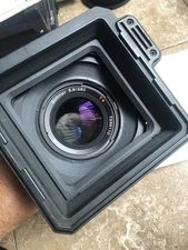 HASSELBLAD Zeiss Sonnar 250mm F5.6 Lens With A Shade. As Is