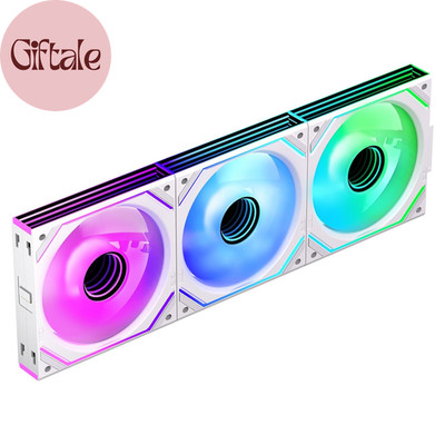 Interstellar V2 X3 120Mm PC ARGB Computer Case Fans|Infinity Mirror|Daisy-Chain|