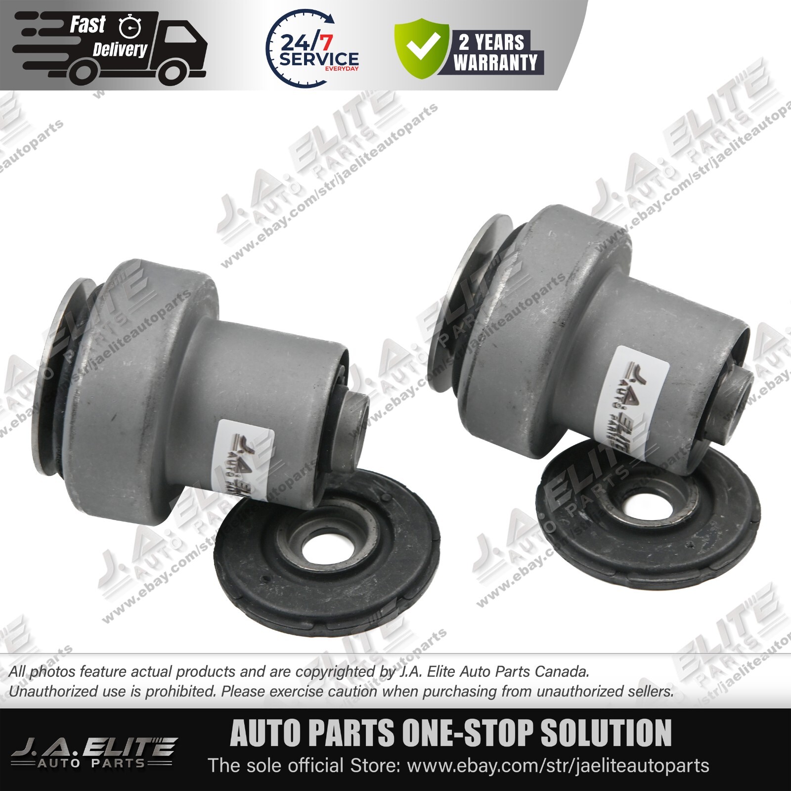 2pcs Front Lower Control Arm Bushing (Big) 🚀 Maserati Quattroporte GT GC