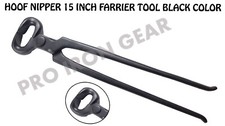 HORSE HOOF NIPPER 15 INCH FARRIER TOOL TRIMMER CUTTER BLACK COLOR