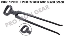 HORSE HOOF NIPPER 15 INCH FARRIER TOOL TRIMMER CUTTER BLACK COLOR