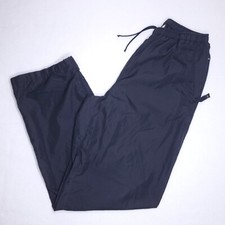 Vintage Nike Clima-Fit Track Windbreaker Pants Womens M 8-10 90's Y2k Swoosh VTG