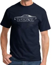 1971-74 Plymouth Duster Classic Outline Design Tshirt NEW COLORS