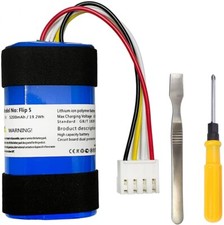 Replacement Battery SUN-INTE-152 for JBL Flip 5 Portable Speaker 1INR19/66-2 new