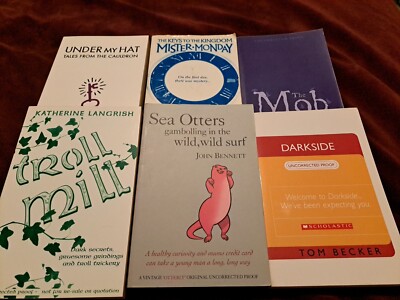 Bundle of Childrens Novels. Reading Stories.  Uncorrected Proofs 