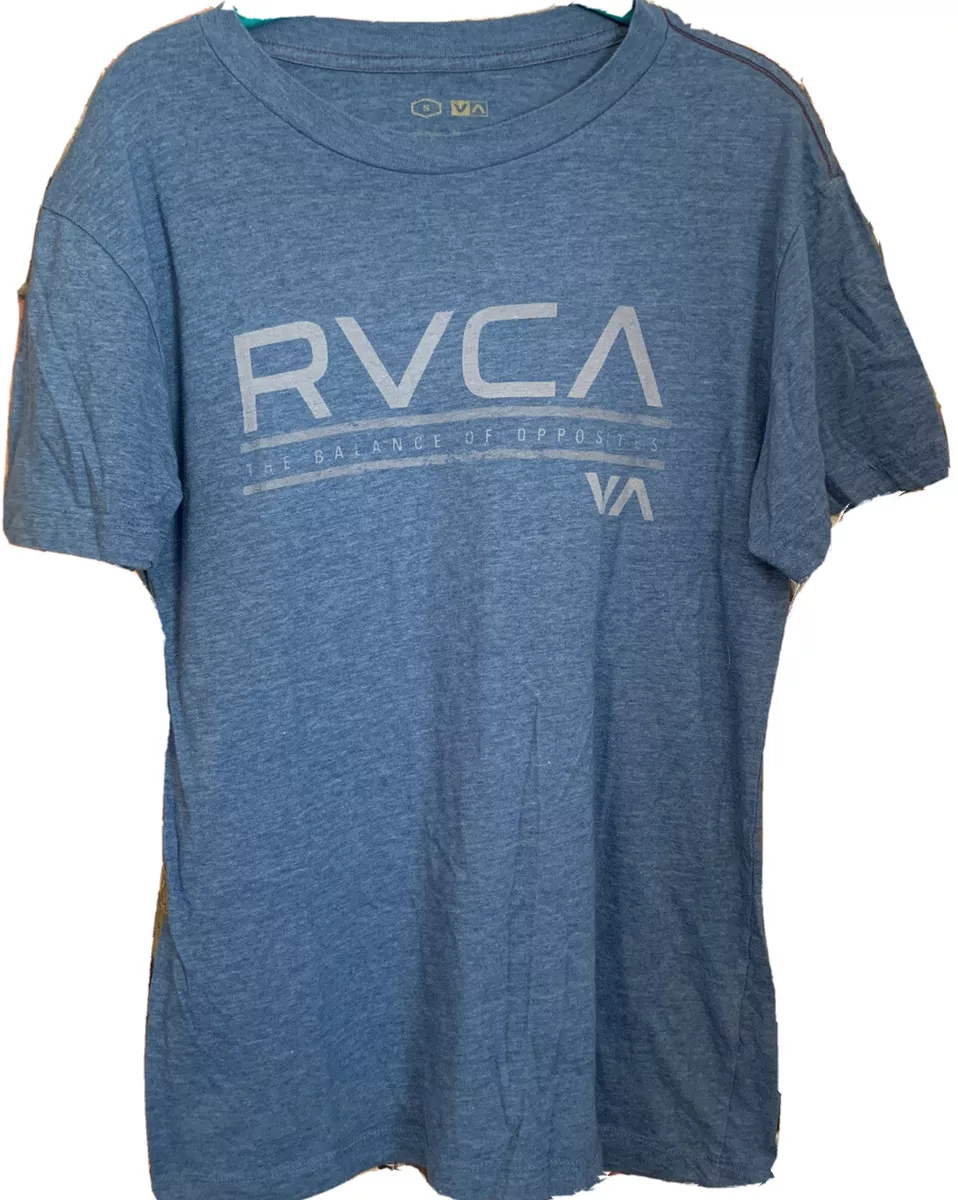 Rvca sales blue shirt