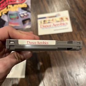Dance Aerobics (Nintendo Entertainment System, NES 1989) CIB Box Damaged Poster
