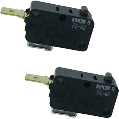 WB02X21314 Compatible NORMALLY CLOSED MICROWAVE DOOR SWITCH 2 Pack*