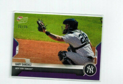 Gary Sanchez 2021 New York Yankees  MLB Topps NOW Road To Opening Day /25