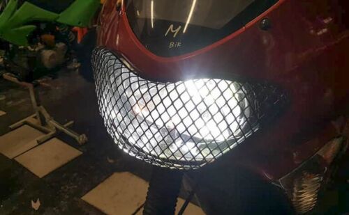 scheinwerfergrill honda transalp 650 headlight grill honda transalp 650 - Bild 2 von 5