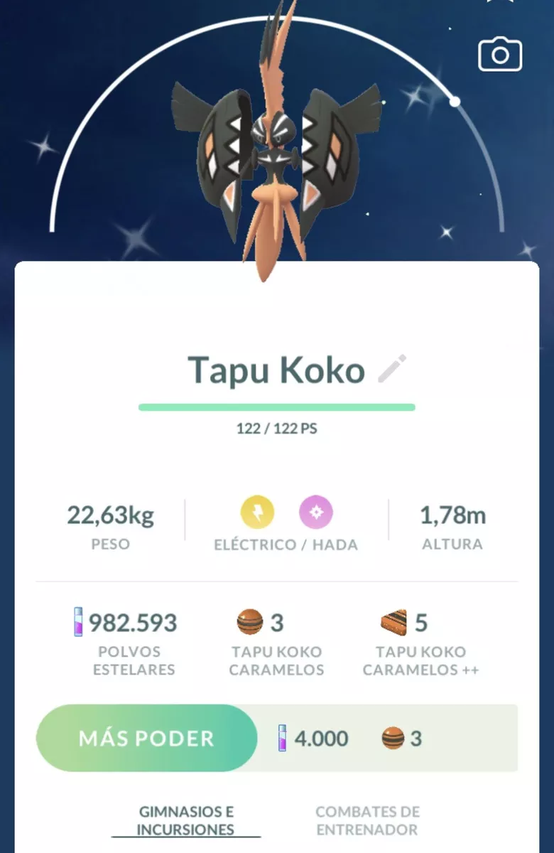 Shiny Tapu Koko ✨ Pokemon Trade Go