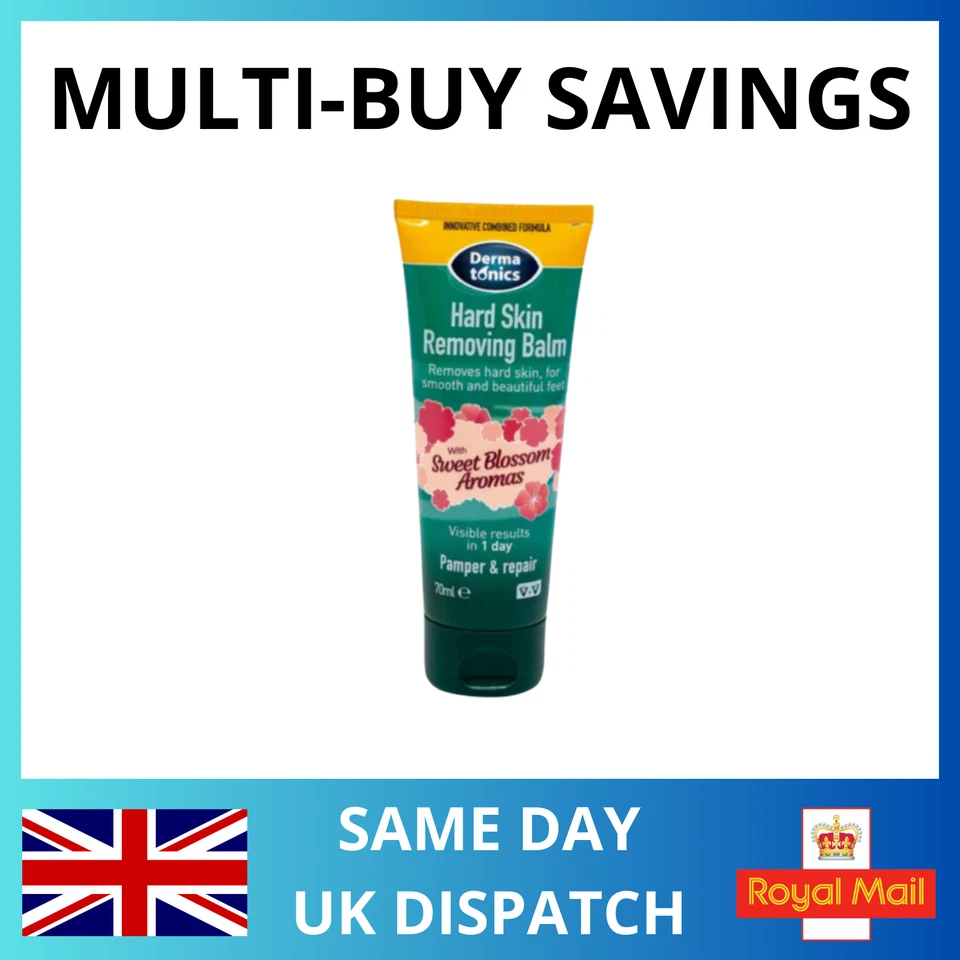 HEEL Dermatonics Hard Skin Removing Balm 70ml - Natural Care