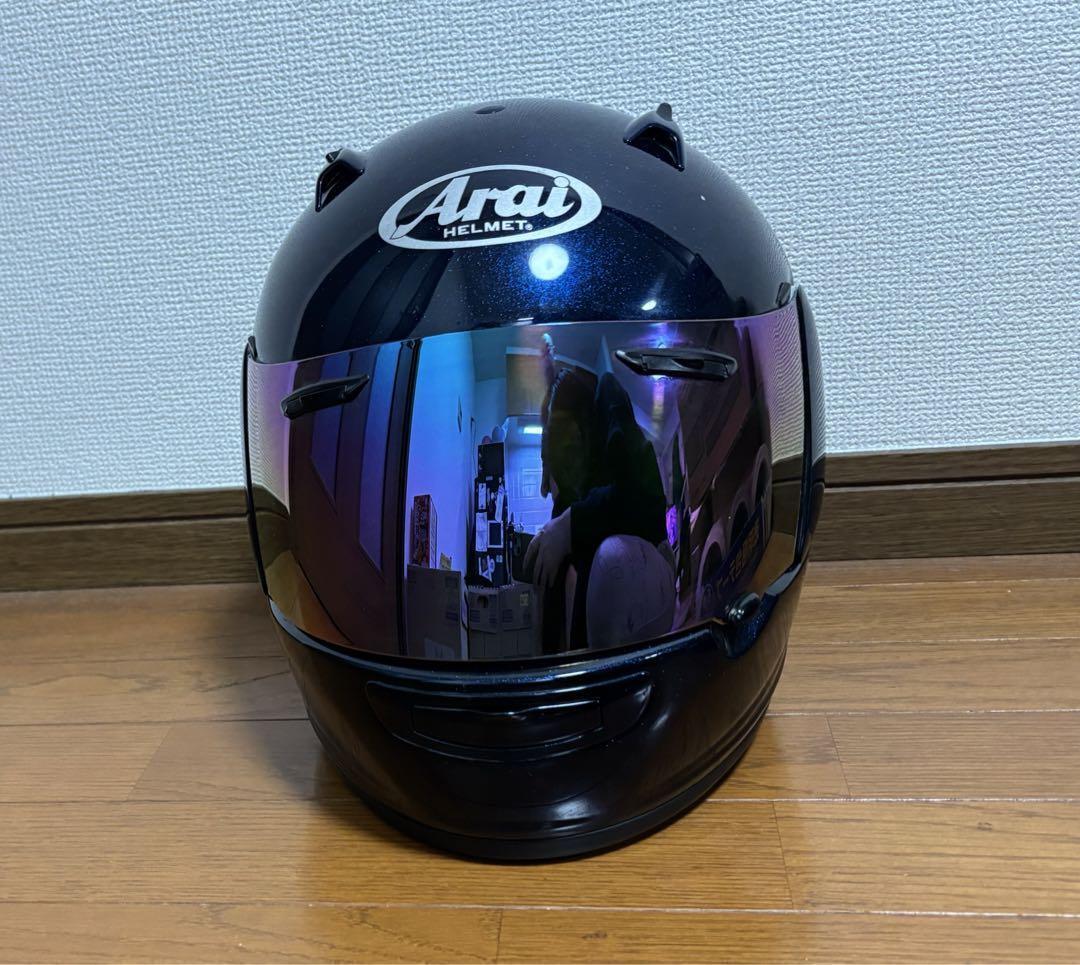 Arai QUANTUM-J Glass Blue M Size (57-58cm) Full Face Helmet Arai QUANTUM-J Glass Blue M Size (57-58cm) Full Face Helmet