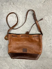 Will Leather Goods Bag Handbag Purse Brown 