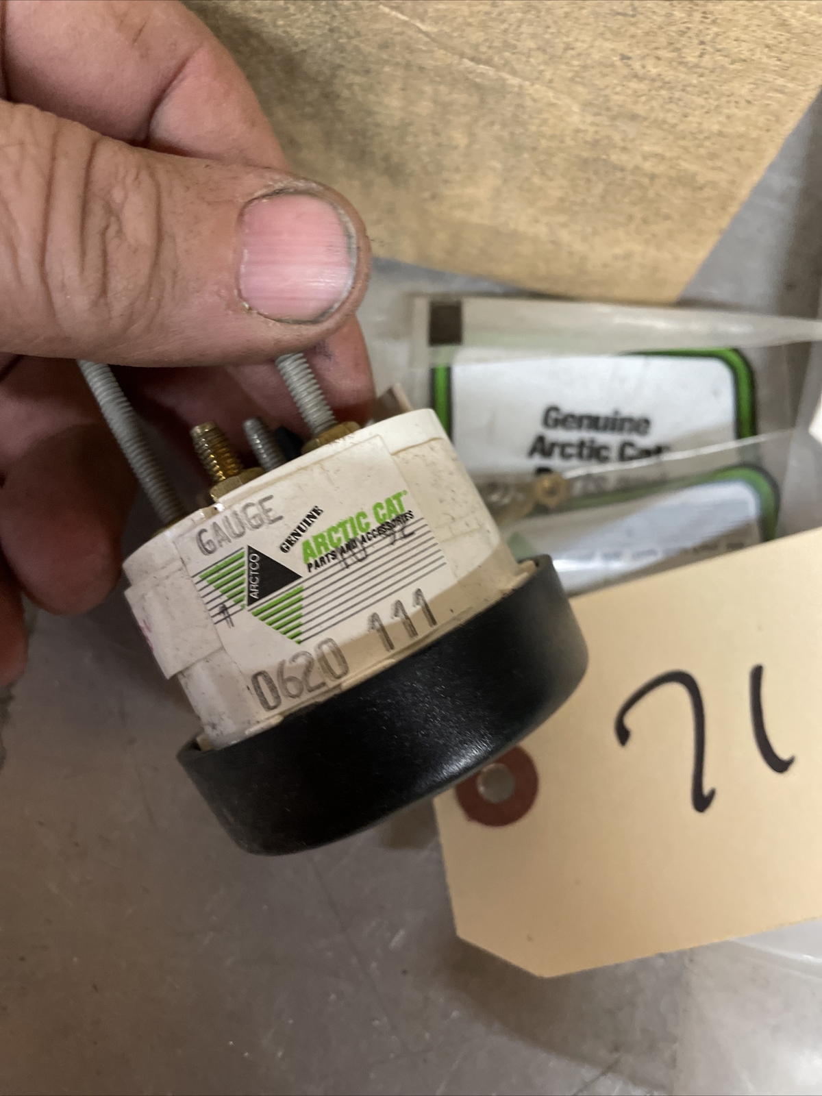 NOS VINTAGE ARCTIC CAT GAS GAUGE KIT PART 0653340 eBay