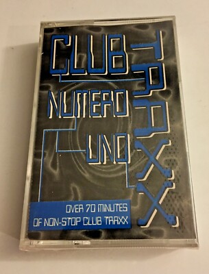 Club Traxx Numero Uno Mix Tape Cassette Sealed House Club