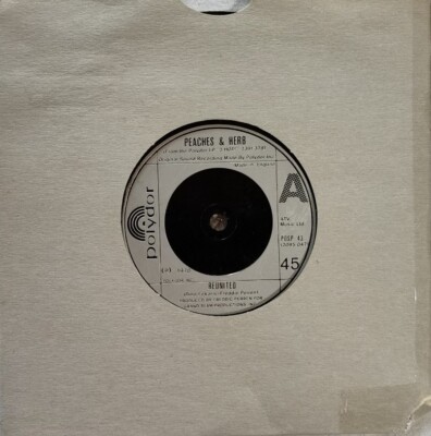 Peaches & Herb-Reunited/Easy As Pie Vinyl 7'' Single.1978 Polydor POSP 43.