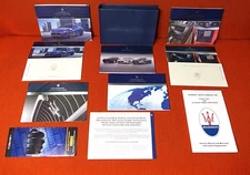 2013 MASERATI GRANTURISMO SPORT OWNERS MANUAL + MEDIA SYSTEM MANUAL COUPE 2DR GT