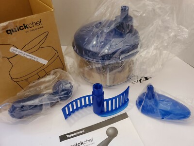 Quick Chef Quick Chef by Tupperware Sapphire Blue | eBay